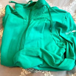 Zip up cotton sweater